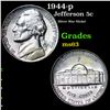 Image 1 : 1944-p Jefferson Nickel 5c Grades Select Unc