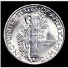 Image 3 : 1943-p Mercury Dime 10c Graded ms67+ BY SEGS