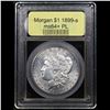 Image 4 : ***Auction Highlight*** 1899-s Morgan Dollar $1 Graded Choice Unc+ PL BY USCG (fc)