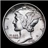 Image 2 : 1943-p Mercury Dime 10c Grades GEM++ Unc