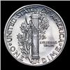 Image 3 : 1945-p Mercury Dime 10c Grades GEM Unc