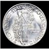 Image 3 : 1944-p Mercury Dime 10c Grades GEM++ Unc