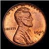 Image 2 : 1949-d Lincoln Cent 1c Grades GEM+ Unc RB