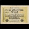 Image 2 : 1923 Fifth Issue Germany 10 Million Mark Post-WWI Hyperinflation Banknote P# 106a, Watermark: G/D in