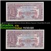 Image 1 : Set of 3 Concecutive 1950 Great Britain Military Payment 1 Pound Note P# m22A Grades CU