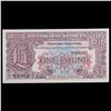 Image 2 : Set of 3 Concecutive 1950 Great Britain Military Payment 1 Pound Note P# m22A Grades CU