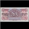 Image 4 : Set of 3 Concecutive 1950 Great Britain Military Payment 1 Pound Note P# m22A Grades CU