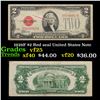 Image 1 : 1928F $2 Red seal United States Note Grades vf+