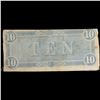 Image 3 : 1864 $10 Confederate Note, T68 Grades vf+