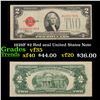 Image 1 : 1928F $2 Red seal United States Note Grades vf++