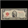 Image 2 : 1928F $2 Red seal United States Note Grades vf++