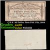 Image 1 : C.S.A. 30 Dollar Note Feb 17th, 1864 Grades Choice AU/BU Slider
