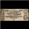 Image 2 : 1864 $10 Confederate Note, T68 Grades vf+