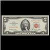 Image 2 : Set of 4 Concecutive 1963A $2 Red seal United States Note Grades CU