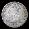Image 2 : 1876-p Seated Liberty Quarter 25c Grades vf++