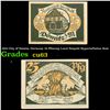 Image 1 : 1922 City of Domitz, Germany 25 Pfennig Local Notgeld Hyperinflation Note Grades Select CU