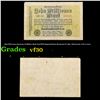 Image 1 : 1923 Fifth Issue Germany 10 Million Mark Post-WWI Hyperinflation Banknote P# 106a, Watermark: G/D in