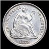Image 2 : 1872-p Seated Liberty Half Dime 1/2 10c Grades Select Unc