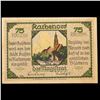 Image 2 : 1921  Rathenow, Germany 75 Pfennig Local Notgeld Hyperinflation Note Grades Select CU