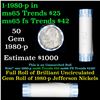 Image 1 : Shotgun Jefferson 5c roll, 1980-p 40 pcs Nickel Wrapper