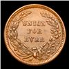 Image 3 : 1863 Union Civil War Token 1c Grades Choice Unc BN