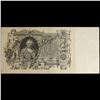 Image 2 : 1910 Imperial Russia "Cathrine The Great" 100 Ruble Note P# 13B Grades Select AU