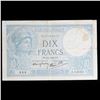 Image 2 : 1916-1937 France 10 Franc Note P# 73C Grades vf+