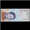 Image 2 : 2012 Venezuela 2 Bolivares Banknote P# 88d Grades Gem CU