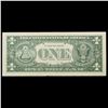 Image 3 : 1963B $1 Green Seal "Barr Note" Federal Reserve Note Grades vf++