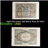 Image 1 : 1920 Germany 100 Mark Note P# 69A Grades vf++