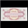 Image 2 : 2x Consecutive 1962 4th Series British Armed Forces 1 Pound Special Voucher, CU! P# M36a Grades Gem 