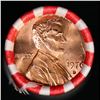 Image 2 : Shotgun Lincoln 1c roll, 1976-d 50 pcs Bank Wrapper.