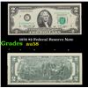Image 1 : 1976 $2 Federal Reserve Note Grades Choice AU/BU Slider