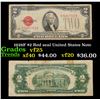Image 1 : 1928F $2 Red seal United States Note Grades vf+