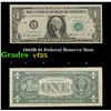Image 1 : 1963B $1 Federal Reserve Note Grades vf+