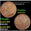 Image 1 : 1915 Canada Cent 1c King George V KM-21 Grades Select Unc BN