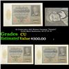 Image 1 : 3x Consecutive 1922 Weimar Germany "Vampire" 10,000 Mark Banknotes, All AU+! P# 70 Grades CU