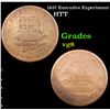 Image 1 : 1837 Executive Experiment Hard Times Token 1c Grades vg, very good