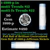 Image 1 : Shotgun Jefferson 5c roll, 1999-p 40 pcs Nickel Wrapper