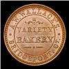 Image 3 : 1864 Bakery Civil War Token 1c Grades GEM Unc BN