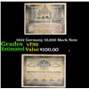 Image 1 : 1922 Germany 10,000 Mark Note Grades vf++
