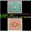 Image 1 : 1944 Germany WWII Allied Military Currency 1/2 Mark Note P# 191a Grades Select CU