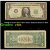 Image 1 : 1963B $1 Green Seal "Barr Note" Federal Reserve Note Grades vf+