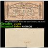 Image 1 : 1864 Confederate States $30 Interest Note, 5th Series Grades Select CU
