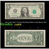 Image 1 : 1995 **Star Note** $1 Green Seal Federal Reserve Note (Boston, MA) Grades Choice CU