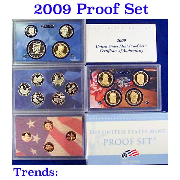 2009 S US MINT Proof set Comes in original Packaging From the US Mint