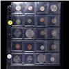 Image 2 : Huge Liifetime Collection - Too Many Coins To Auction Individually - This Lot is For One Page of 20 