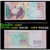 Image 1 : 2018 Venezuela 100 Bolivares Banknote P# 106-new, 22-03-2018 Replacement Note! Grades Gem CU