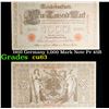 Image 1 : 1910 Germany 1,000 Mark Note P# 45B Grades Select CU