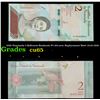 Image 1 : 2018 Venezuela 2 Bolivares Banknote P# 101-new, Replacement Note! 15.01-2018 Grades Gem CU